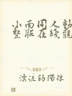 小南同人动漫完整版在线观看免费