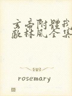 玄帝附体我已无敌林风全集