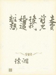 离婚后前夫总是想追我免费阅读全文