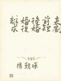 离婚后前夫哭着求复婚短剧免费观看