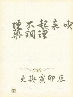 硬不起来吃什么药调理