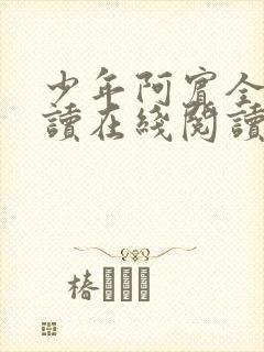 少年阿宾全文阅读在线阅读全文
