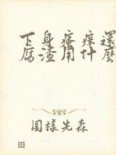 下身瘙痒还有豆腐渣用什么药