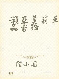 濑亚美莉单体作品番号