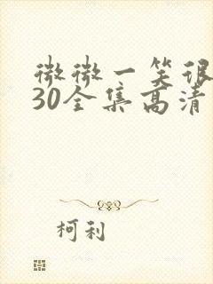 微微一笑很倾城30全集高清