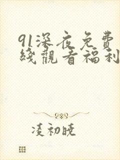 91深夜免费在线观看福利