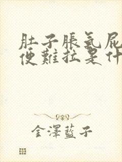 肚子胀气屁多大便难拉是什么情况