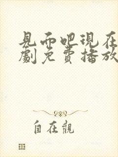 见面吧现在电视剧免费播放