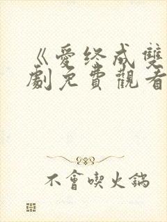 《爱终成双》短剧免费观看