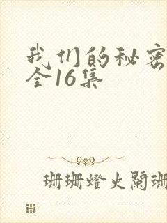 我们的秘密泰剧全16集