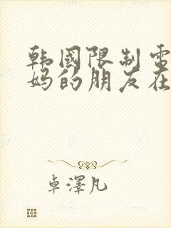 韩国限制电影妈妈的朋友在线观看