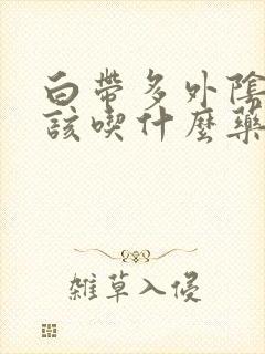 白带多外阴痒应该吃什么药