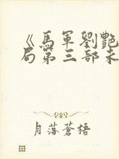 《马军刘艳大结局第三部未删减版》封面