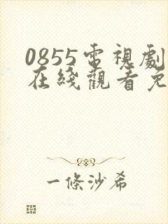 0855电视剧在线观看免费高清网址封面