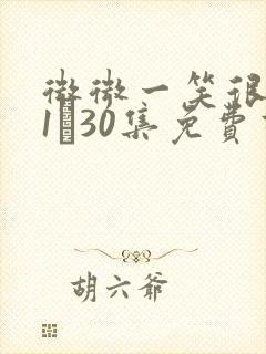 微微一笑很倾城1―30集免费高清封面