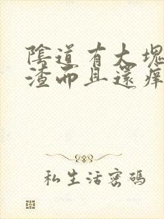 阴道有大块豆腐渣而且还痒是怎么回事