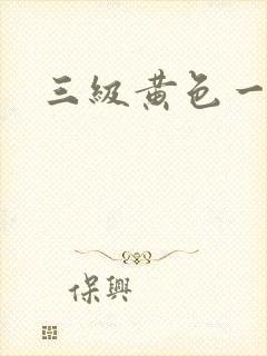 三级黄色一极片