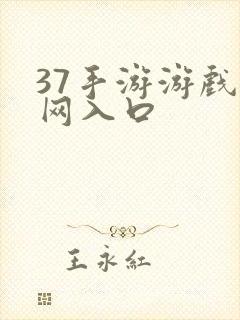 37手游游戏官网入口封面