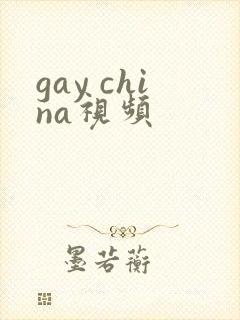 gay china视频