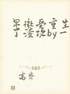 卑微受重生后成了渣攻by一人路过