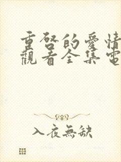 重启的爱情免费观看全集电视剧