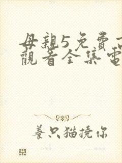 母亲5免费高清观看全集电视剧