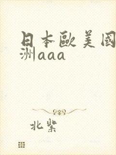 日本欧美国产亚洲aaa封面
