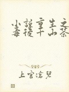 小说重生之将门毒后千山茶客正版