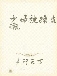 少妇被躁爽到高潮,