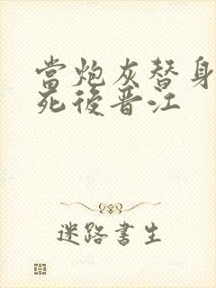 当炮灰替身的我死后晋江