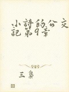 小诗的公交车日记第9章