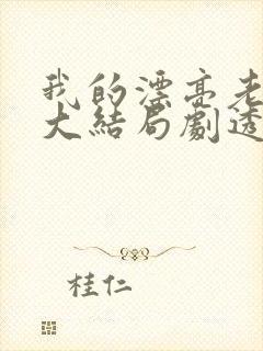 我的漂亮老板娘大结局剧透封面