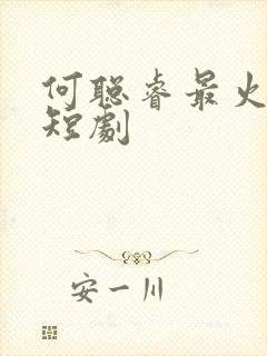 何聪睿最火十部短剧封面