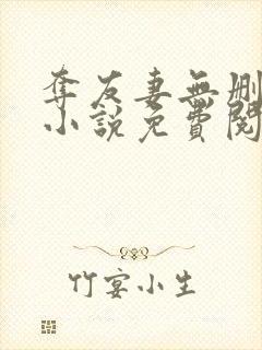 夺友妻无删减版小说免费阅读在线阅