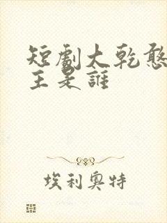 短剧大乾憨婿男主是谁