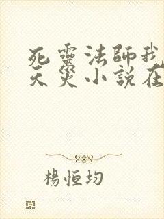 死灵法师我即是天灾小说在哪里看