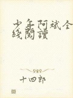 少年阿斌全文在线阅读