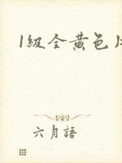 1级全黄色片