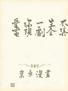 爱你一生不后悔电视剧全集播放免费观看