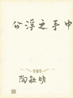 公浮之手中字5