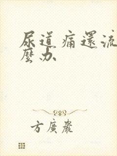 尿道痛还流脓怎么办