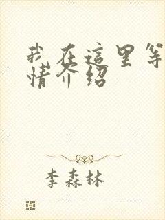 我在这里等你剧情介绍封面