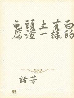 龟头上有白色豆腐渣一样的东西痒封面