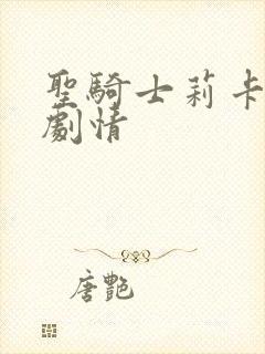 圣骑士莉卡物语剧情封面