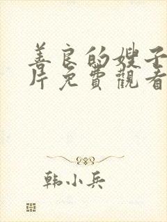 善良的嫂子伦理片免费观看封面