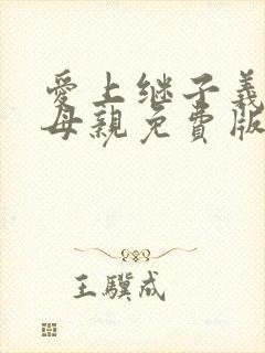 爱上继子义子的母亲免费版电视剧