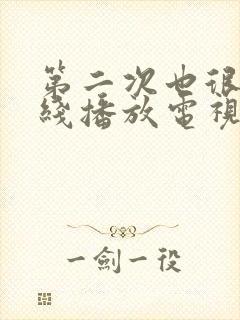 第二次也很美在线播放电视剧