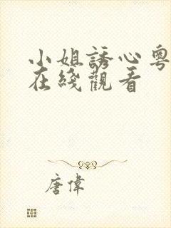 小姐诱心粤语版在线观看封面