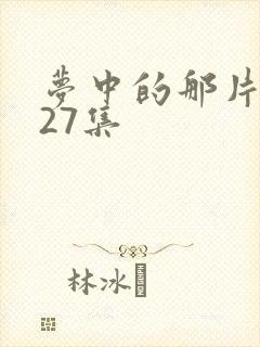 梦中的那片海第27集