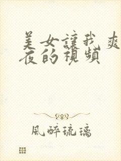 美女让我爽了一夜的视频